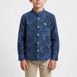 Abercrombie & Fitch - Cămașă cu mâneci lungi băieți, 104 (3-4 ani)