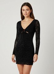 Bershka - Elegáns női ruha, S