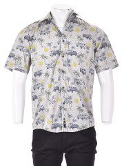 Casa Moda - Rövid ujjú férfi ing, M