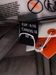 Geographical Norway - Jachetă de iarnă matlasată cu fermoar pentru femei, verde deschis, XL