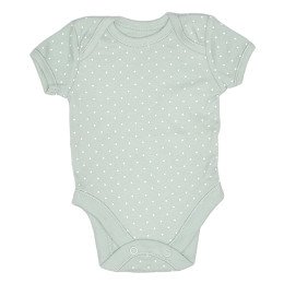 George - Rövid ujjú fiú body, 50 (koraszülött)