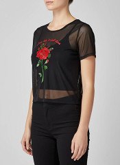 H&M - Rövid ujjú blúz, XS