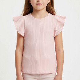 H&M - Rövid ujjú lány blúz, 134 (8-9 év)