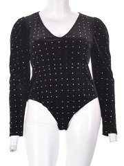 H&M - Body cu mâneci lungi damă, XL