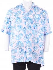 H&M - Cămașă cu mânecă scurtă, L