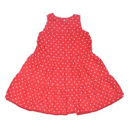 H&M - Rochie de catifea fete, 128 (7-8 ani)