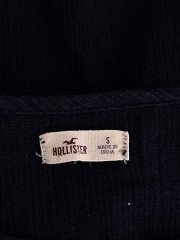 Hollister - Bluză cu mânecă scurtă, S