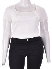 Monki - Rövid ujjú blúz, XL