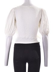 Monki - Rövid ujjú blúz, XS
