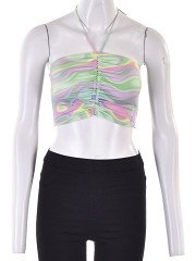 Monki - Rövid női top, S