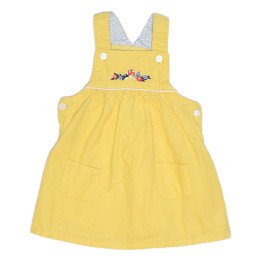 Mothercare - Bársony lány ruha, 68 (3-6 hónap)