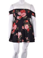 New Look - Rochie florală off-shoulder damă, 44