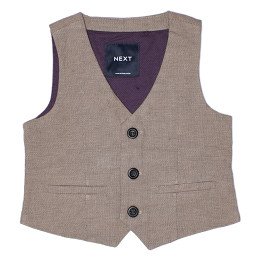 Next - Vestă costum băieți, 80 (9-12 luni)