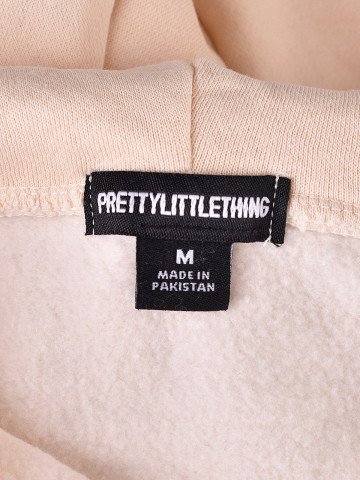 Hanorac scurt damă, M PrettyLittleThing - detaliu produs