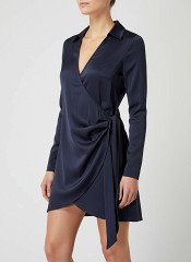 PrettyLittleThing - Rochie cu mâneci lungi damă, S