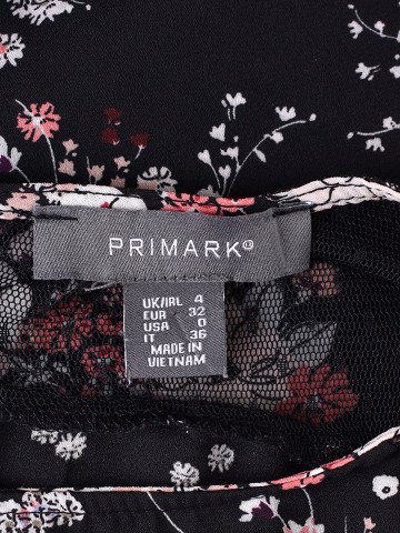 Rövid ujjú blúz, 32 Primark essentials - termék részlet