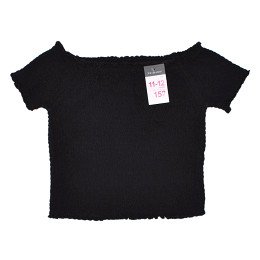 Primark essentials - Bluză cu mâneci scurte fete, 152 (11-12 ani)