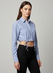 Primark essentials - Rövid derekú ing, S