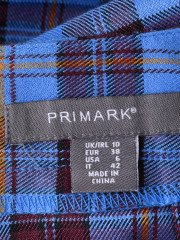 Primark essentials - Kockás szoknya, 38