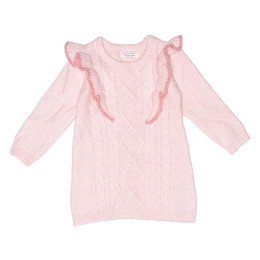 Primark essentials - Kötött lány ruha, 74 (6-9 hónap)