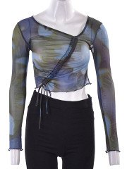 Pull&Bear - Bluză cu mâneci lungi damă, S