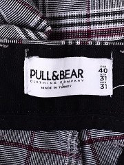 Pull&Bear - Elegáns férfi nadrág, S