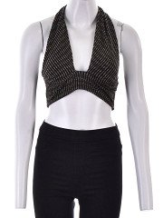 Pull&Bear - Rövid női top, L