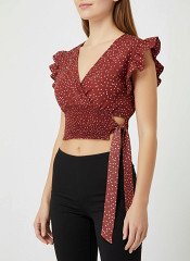 Shein - Rövid ujjú blúz, XS