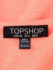 Topshop - Top scurt, 36