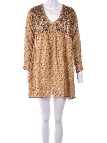 Rochie cu mâneci lungi damă, S Zara - detaliu produs