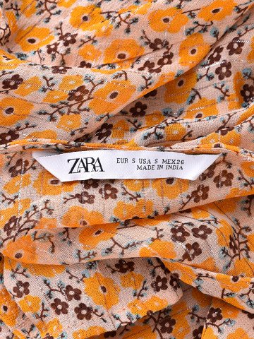 Rochie cu mâneci lungi damă, S Zara - detaliu produs